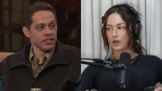 Pete Davidson speaks on Netflix's Everybody's Live with John Mulaney, while Elsie Hewitt appears on the In Good Company podcast.