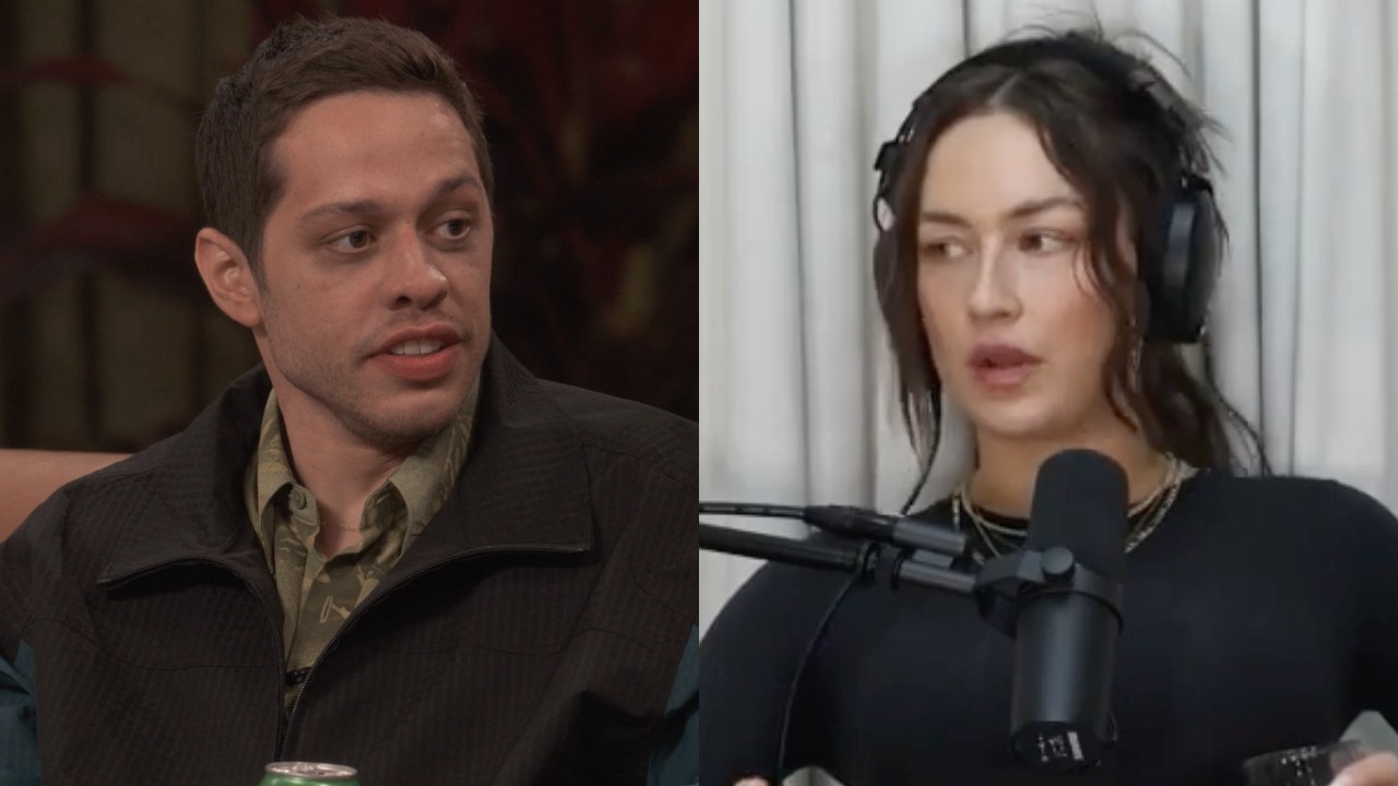 Pete Davidson speaks on Netflix's Everybody's Live with John Mulaney, while Elsie Hewitt appears on the In Good Company podcast.