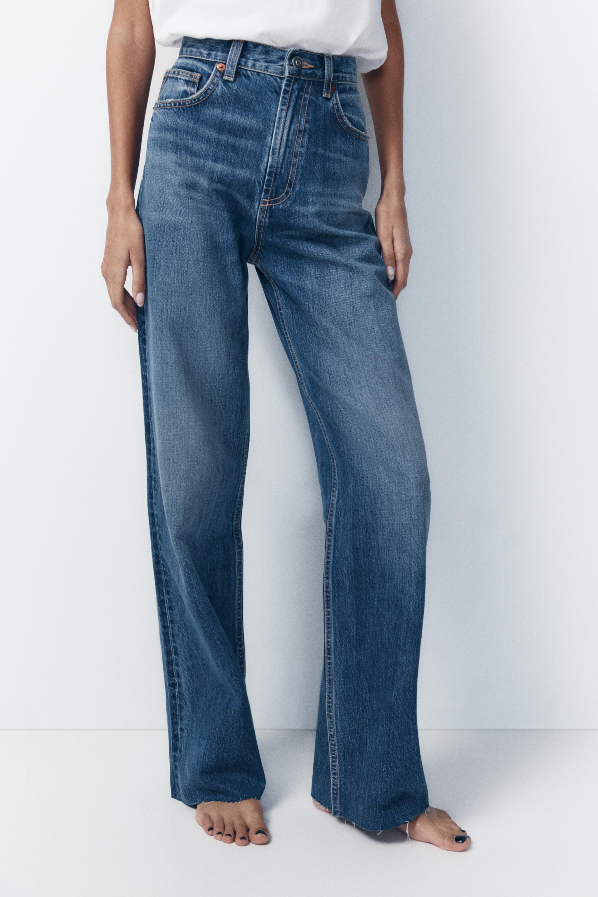 Trf High Rise Wide Leg Jeans