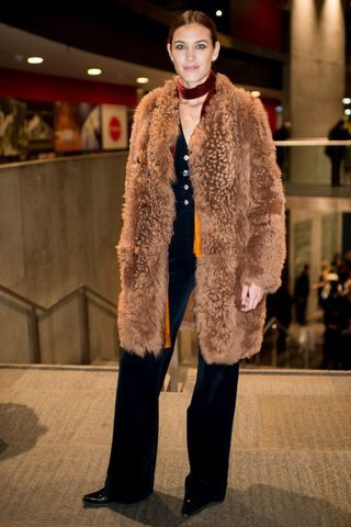 Alexa Chung At London Fashion Week