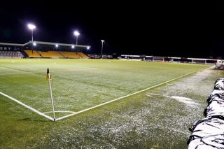 Harrogate Town v Carlisle United – Papa John’s Trophy – Round of Sixteen – The EnviroVent Stadium