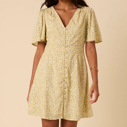 Nobody's Child Floral Andie Dress