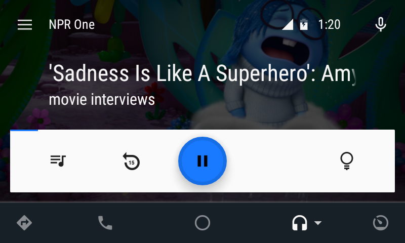 NPR One on Android Auto