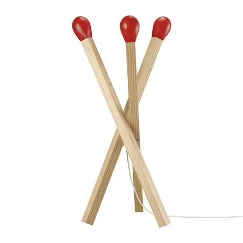 Str&aring;la LED floor lamp &ndash; matchstick