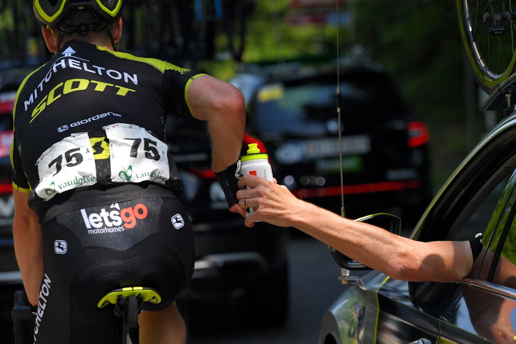 Mitchelton-Scott fuels up for stage 5 at Tour de Suisse
