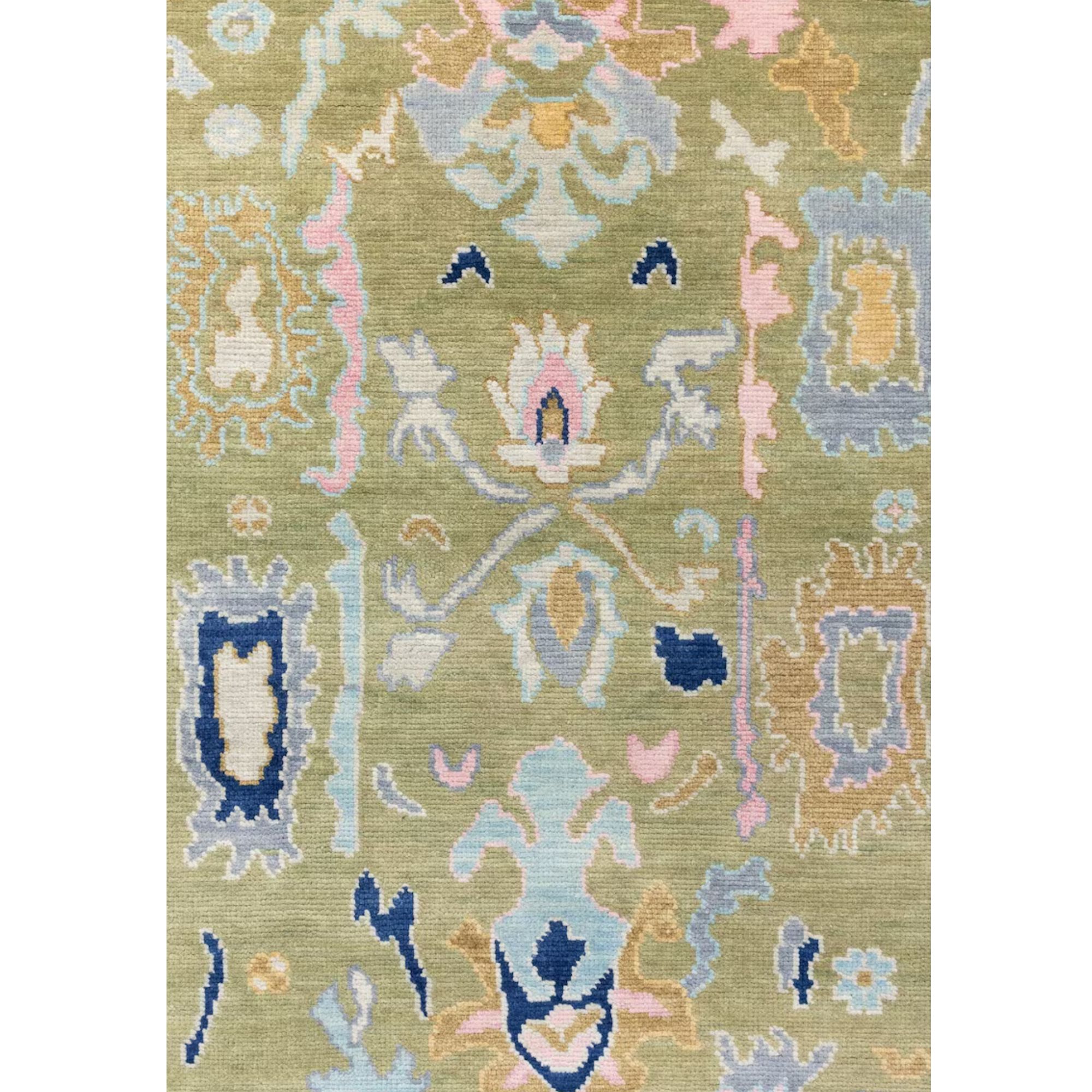 8' x 10' Oushak Rug High Quality Wool