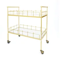 Fitz Bar Cart, Gold for $128.68, at Sam's Club