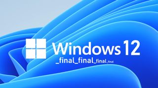Windows 12 fake final final logo