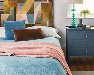 Bed room styles in colorful palette