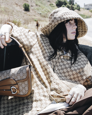 Billie Eilish Gucci Campaign Demetra Bag