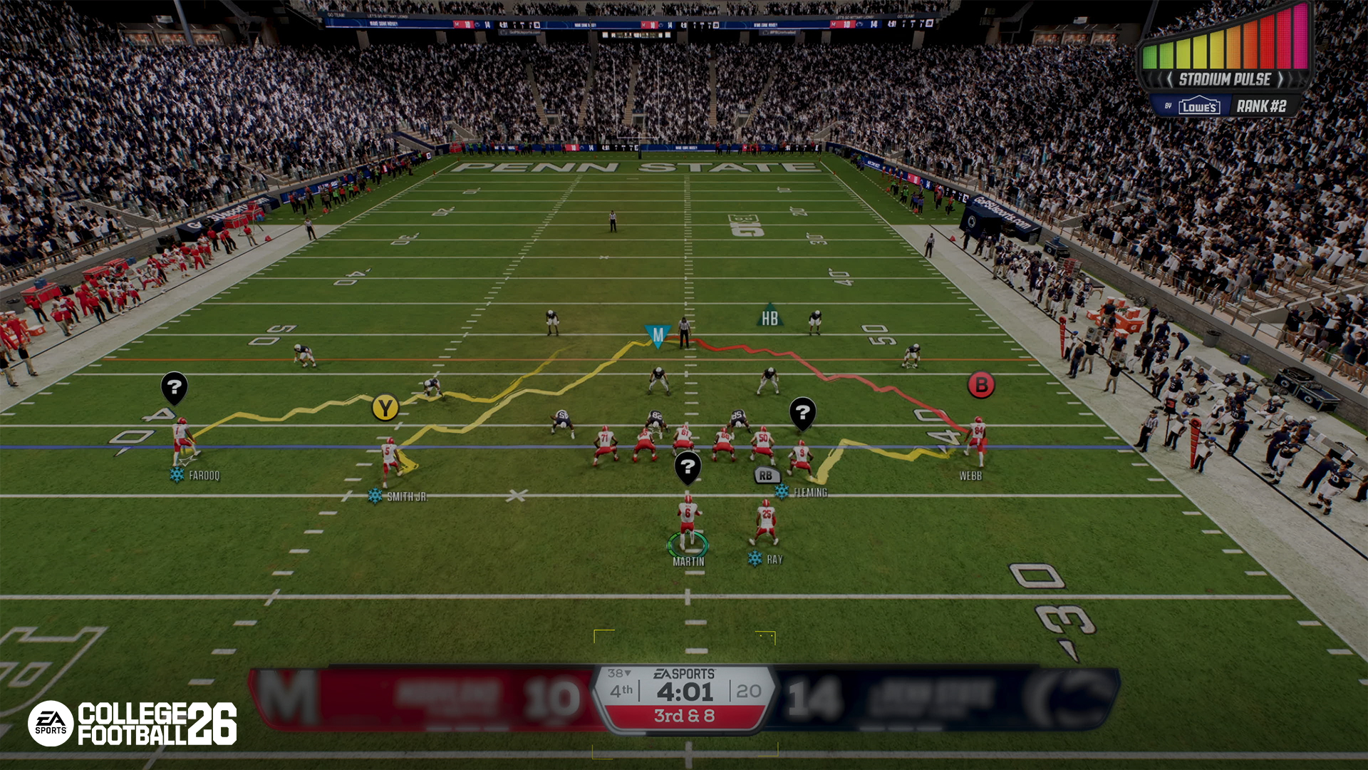 College Football 26 screenshot