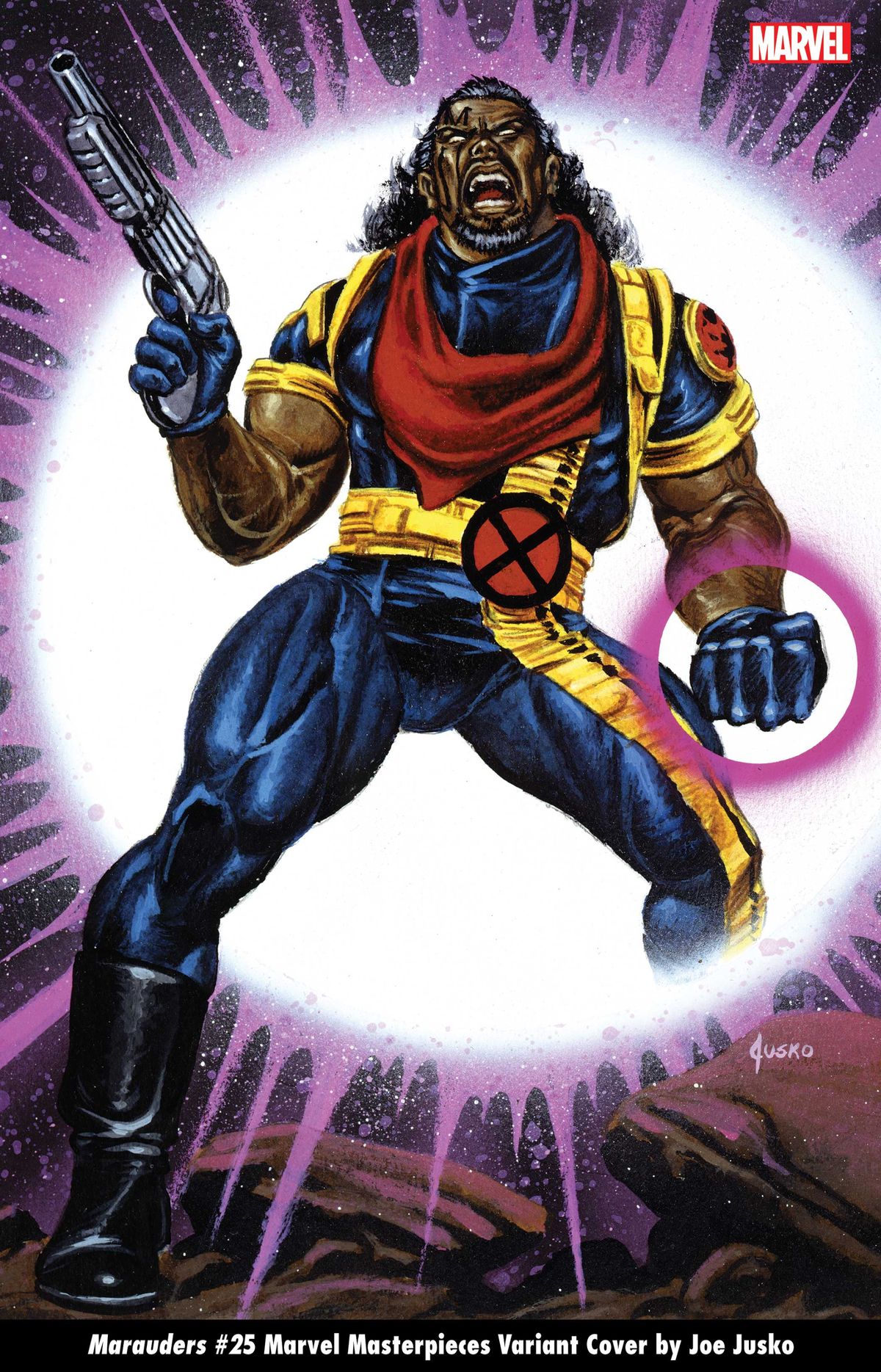Joe Jusko's Marvel Masterpieces variant covers