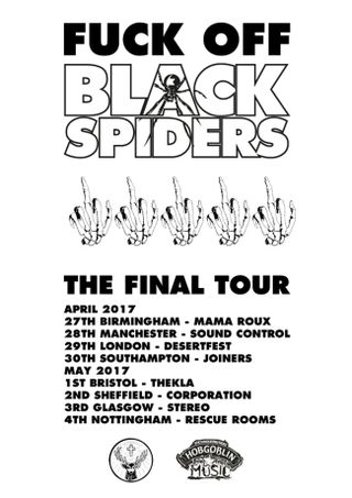 black spiders tour 2022