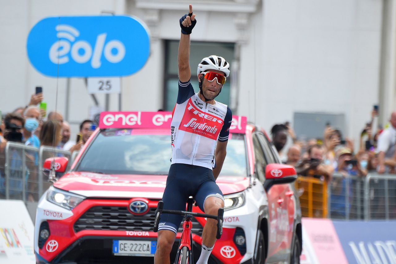 Vincenzo nibali (Trek-Segafredo) wins the 2021 Giro di Sicilia