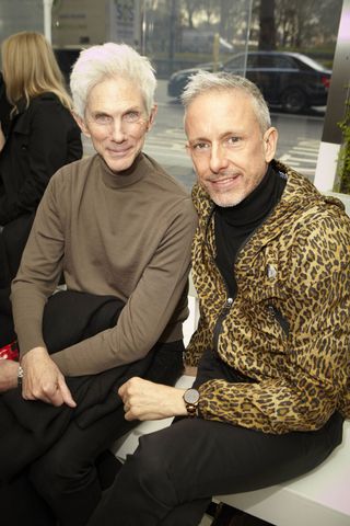 Richard Buckley And Patrick Cox At The Richard James Fashion Show