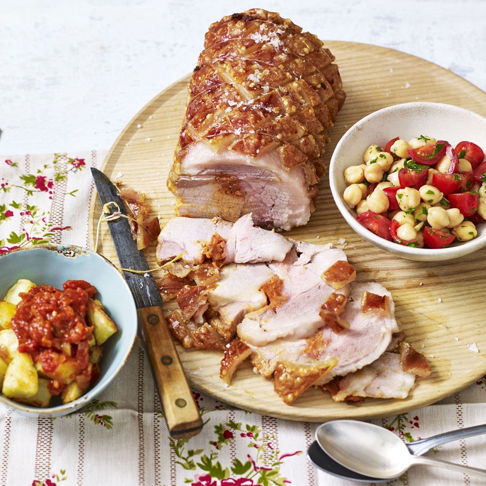 Pork And Chorizo Roast Dinner Recipes Woman Home   G8XLdqBYtMhR8PfppbNUFk 1280 80 