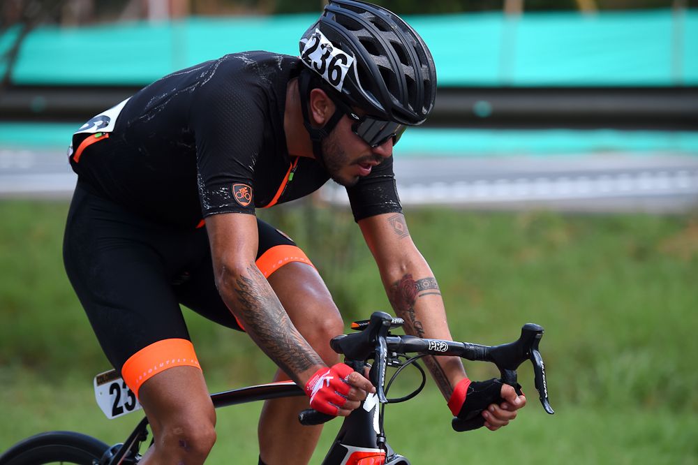 Felix Alejandro Baron (Team Illuminate) was the last survivor from the stage 3 breakaway at Colombia Oro y Paz