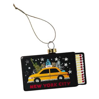 Furbish Studio Destination Matchbook Glass Ornament