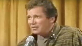 William Shatner appearing at a Star Trek convention on SNL