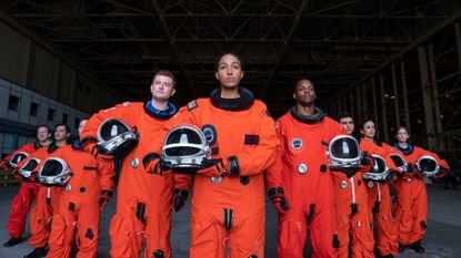 The show Space Force on Netflix