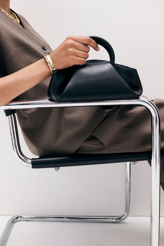 Fold Micro Tote - Leather