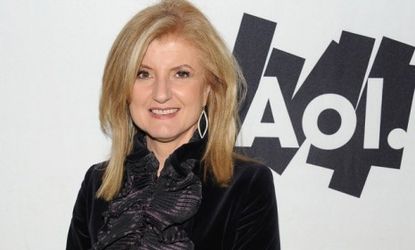 Huffington Post's founders may be cashing in, but AOL shareholders have seen the value of their stock drop since the deal to buy Arianna Huffington's site was announced.