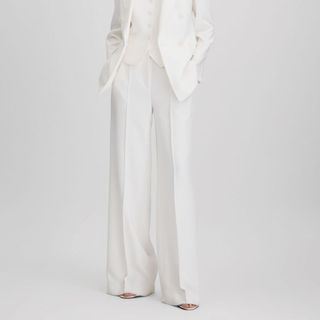 White Reiss trousers