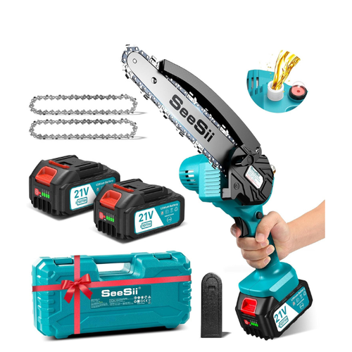 Mini Chainsaw Cordless 6 Inch