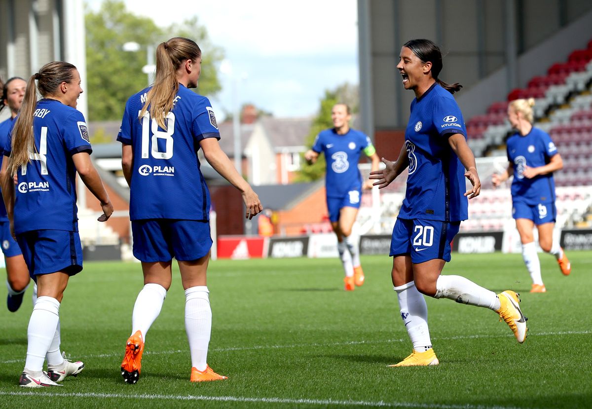 Manchester United v Chelsea – FA Women’s Super League – Leigh Sports Village Stadium