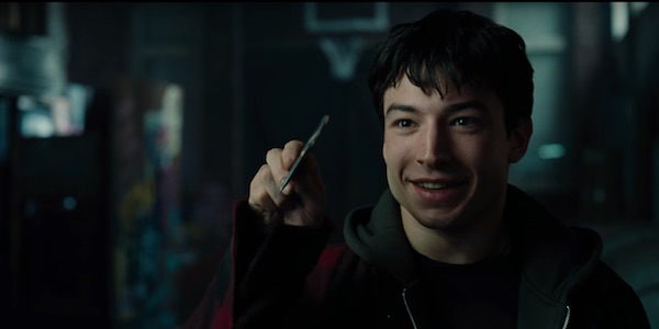 Ezra Miller as Barry Allen In Justice League