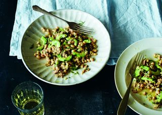 Herby tuna and bean salad