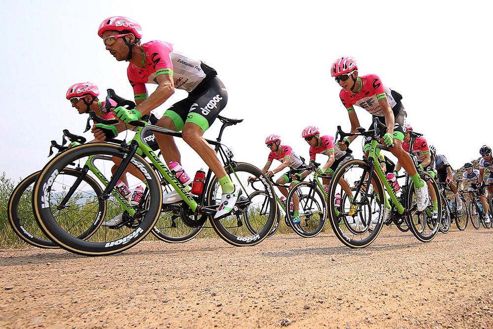 EF Education First-Drapac hit the dirt