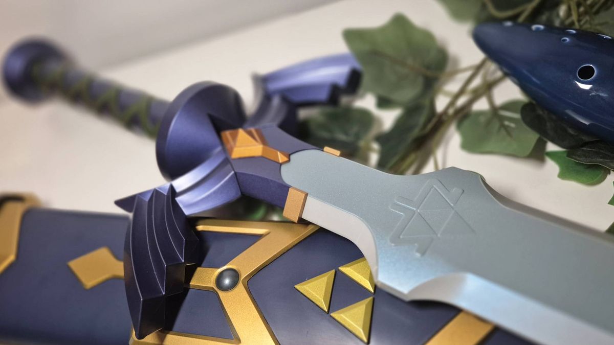 I spent $200 on this official Master Sword replica, and it made me