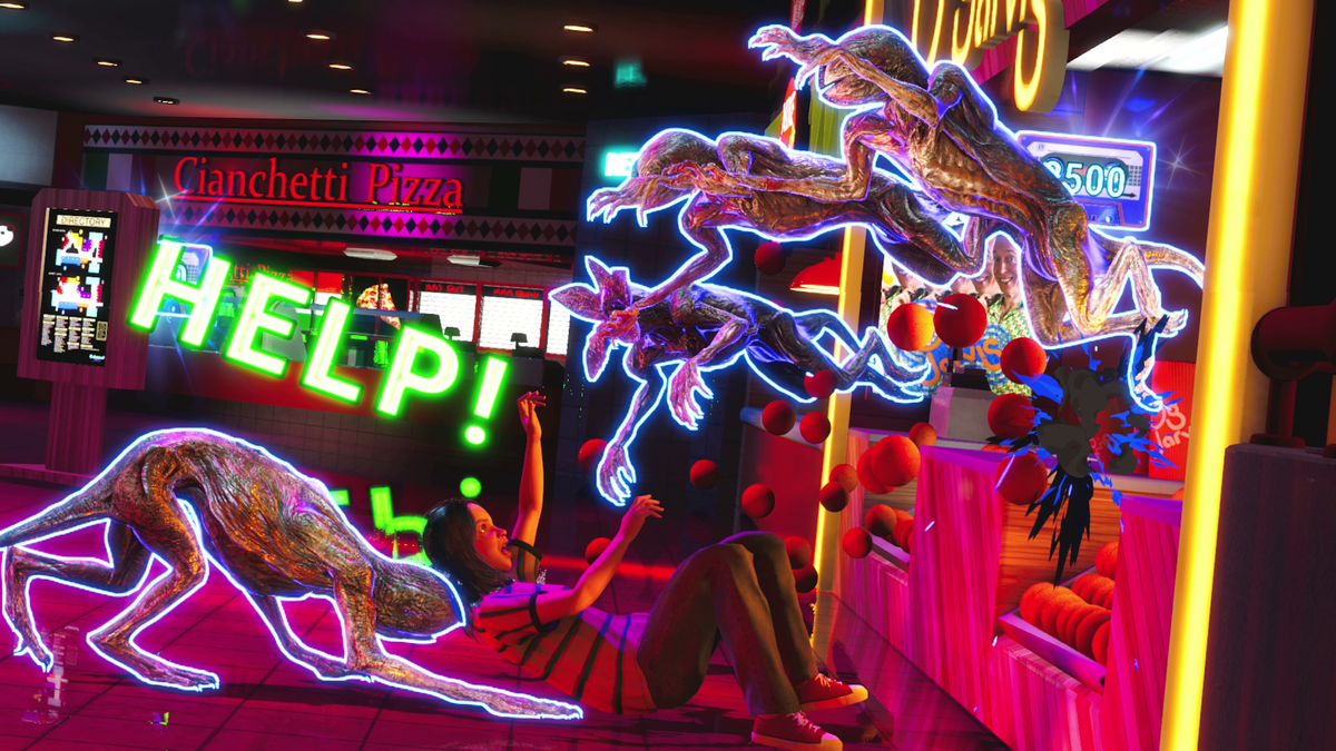 Stranger Things Arcade game