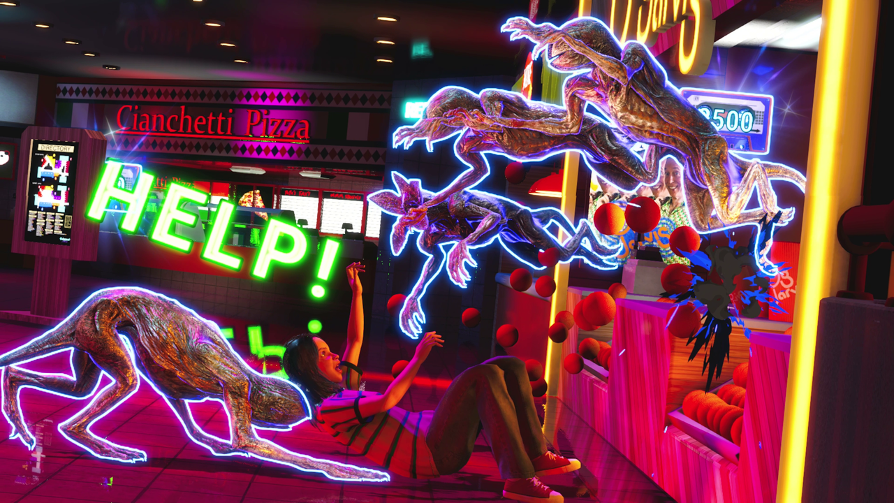 Stranger Things Arcade game