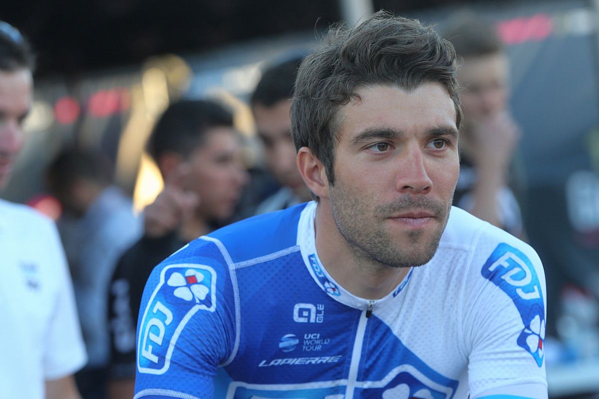 Thibaut Pinot (FDJ) at the team presentation