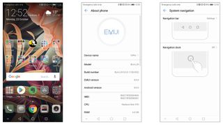 Mate 10 Pro har Android 8 och EMUI, Huawei’s skräddarsydda skal.