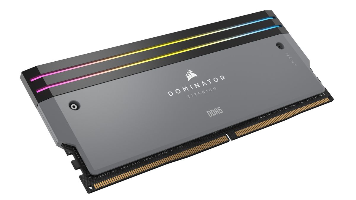 Corsair's Dominator Titanium DDR5 Launches at Up to DDR5-8000