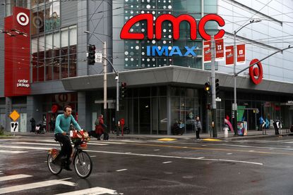 An AMC movie theater on April 06, 2020 in San Francisco, California