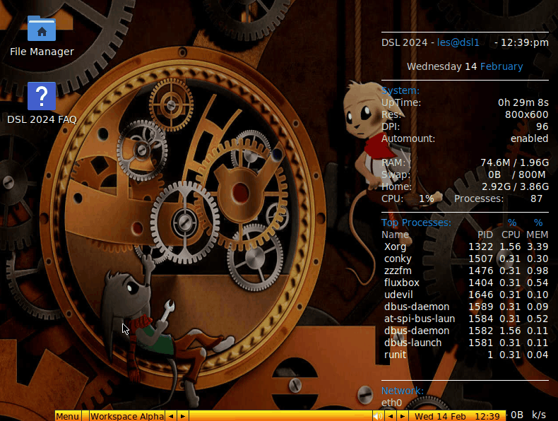 Damn Small Linux revived my original Eee PC. Here’s how to use it on