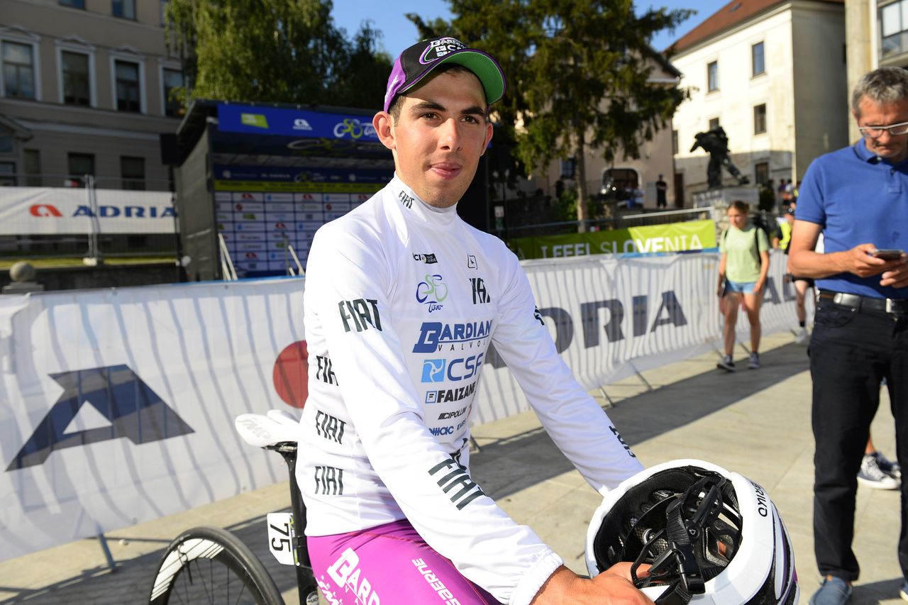 Tour of Slovenia 2022 28th Edition 1st stage Nova Gorica Postojna 1647 km 15062022 Alex Tolio ITA Bardiani CSF Faizan photo Tommaso PelagalliSprintCyclingAgency2022