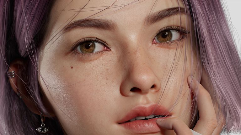 Ana virtual influencer built on Unreal Engine showing potential power of PS5 graphics