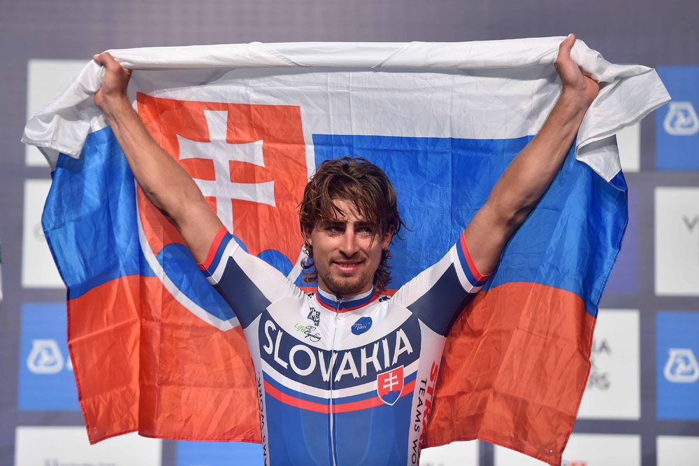 Peter Sagan became the first World Champion from Slovakia