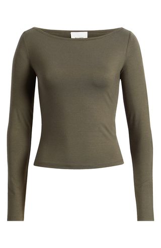 Reformation Wiley Boat Neck Top