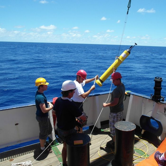 A mermaid sensor is launched in the Indian Ocean