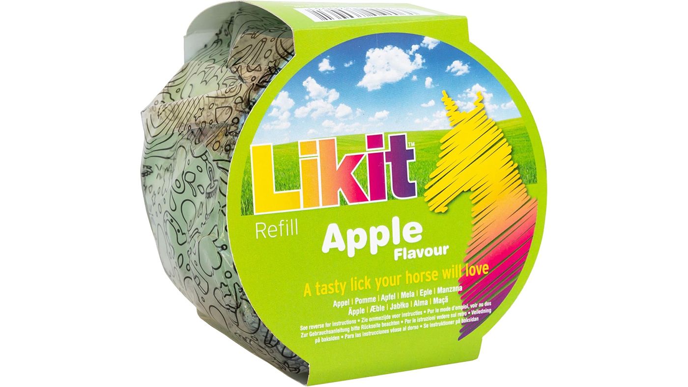Likit Refill Flavoured Lick for horses 650g Apple