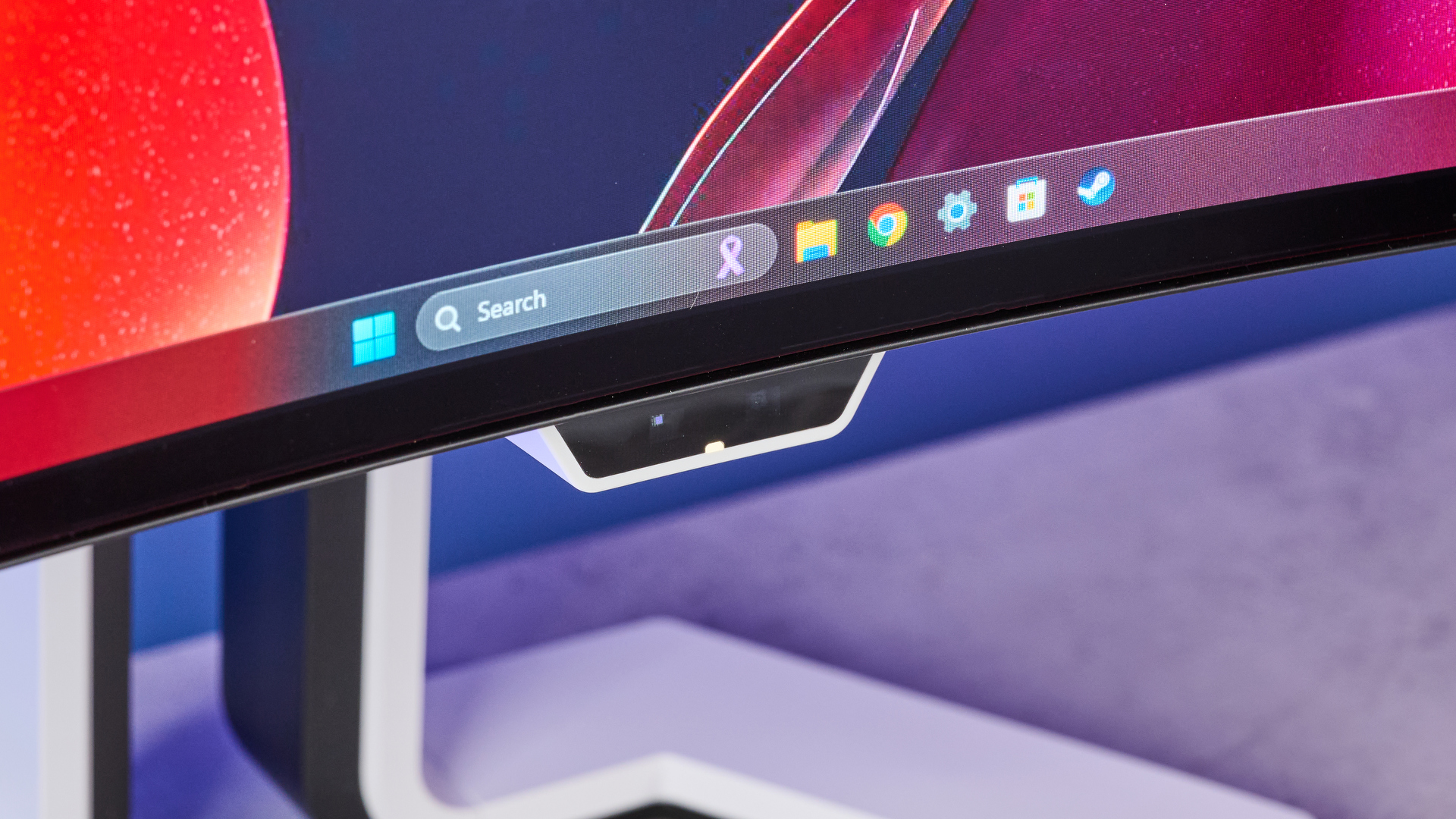 The Lenovo Legion Pro 34WD-10 gaming monitor bezel
