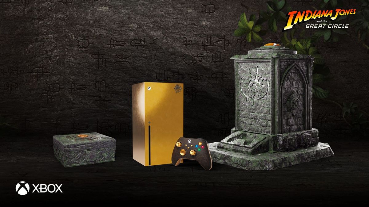 Microsoft is giving away a limited edition Xbox Series X inspired by Indiana Jones and the Great Circle