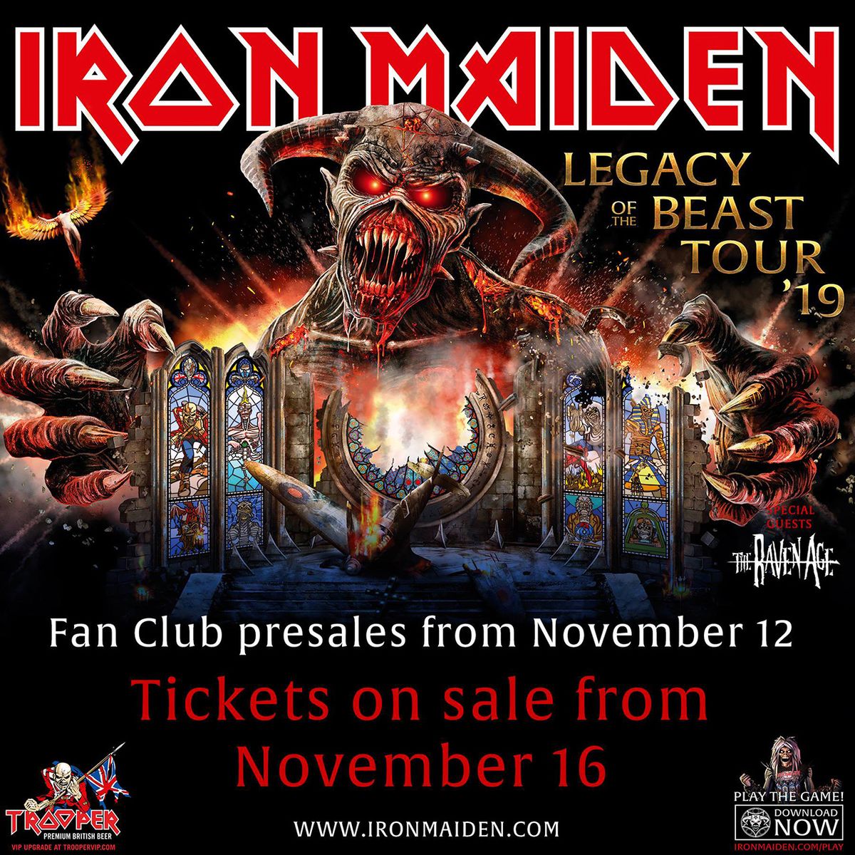 Iron Maiden announce Legacy Of The Beast 2019 tour dates | Louder