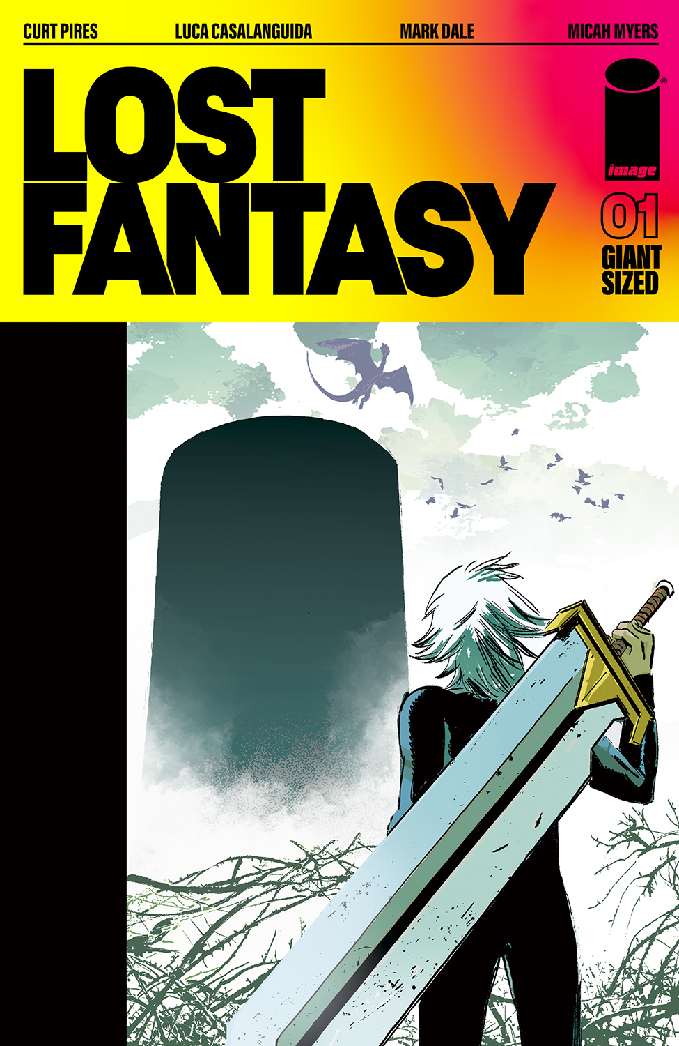 Covers for Lost Fantasy #1.